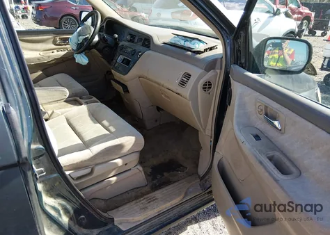 2001 Honda Odyssey Ex from USA, damaged, VIN 2HKRL18611H616839